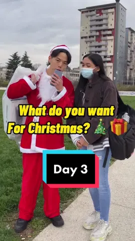 What do you want for Christmas Day 3 #christmas #santaclaus #merrychristmas #foryou #viral