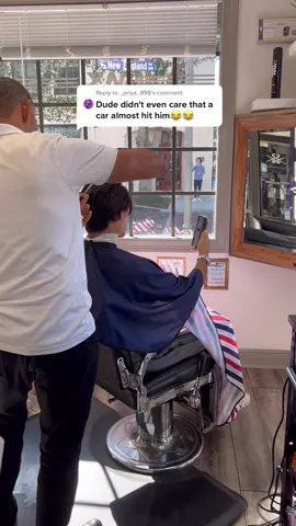 Reply to @_priya_898 the barber was in on it, how else would I know he was getting a haircut!