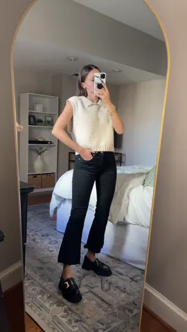 chunky loafer outfit #AmazonMusicJingleBellTok #outfitinspo #chunkyloafers #sweatervest
