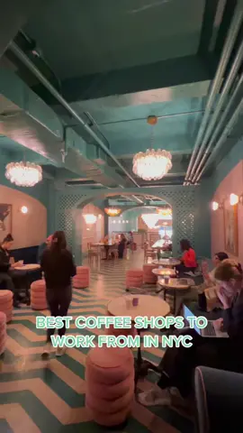 PART 1: best coffee shops to work from downtown in nyc! Full video is on my youtube channel☕️ #coffeesnob #coffeetiktok #nyc #workfromhome #nycvibes #coffeeshop