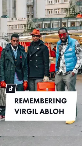 Thank you, Virgil. Rest in Peace ❤️ #virgilabloh #louisvuitton