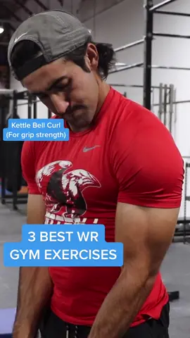 3 BEST WR Gym Exercises #football #foryou #fyp
