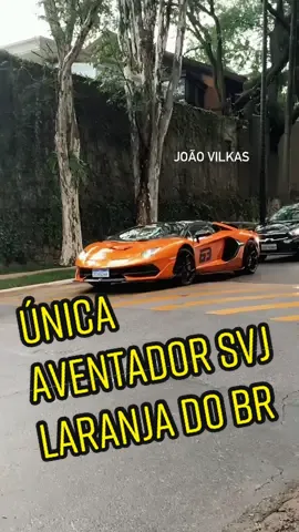 Única #LamborghiniAventadorSVJ #laranja do #Brasil - Sua cor é chamada de #ArancioAtlas #aventador #aventadorsvj #svj #lamborghini #lambo #exoticcars