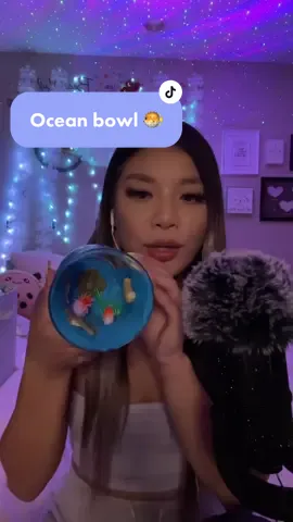 New trigger?? I call this the Ocean bowl 🐟 #asmr #asmrsounds #asmrvideo #asmrtiktoks #asmr_tingles #asmrtist #asmrtistyoutuber #asmroceansounds