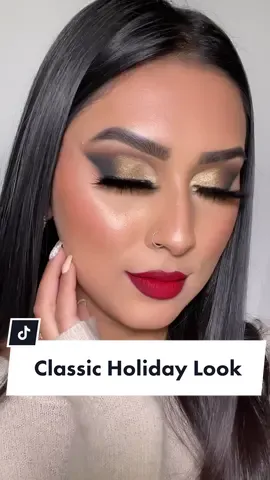 A perfect holiday/desi wedding look! #holidaymakeup #desiweddingmakeup #smokeyeye #nikahmakeup #viral #makeupforbeginners #desimakeup #fyp