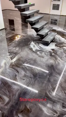 Chocolate brown & white pearl #basement #epoxy #flooring #design #art #artist #epoxyresin #floor #tendance #wow #amazing