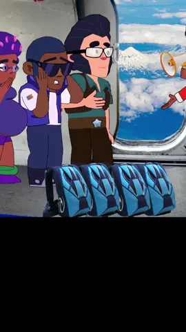 Кто взял рюкзак пацана,вместо парашюта?😀#анимация