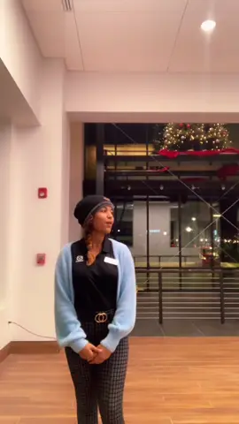 Peep the tree hanging up 🤣