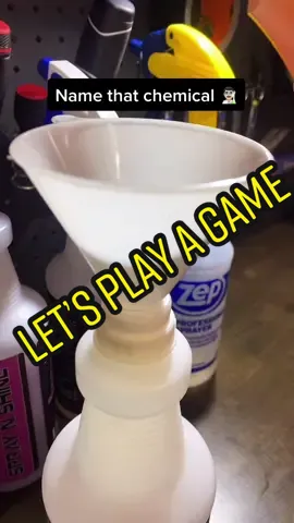 Only true detailers know what chemical this is. #detailing #question