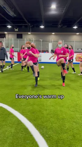 I know #soccergirls #usclubsoccer #soccergrlprobs #warmups