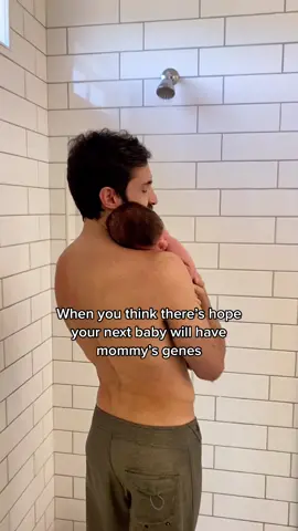 Dark hair, brown eyes it is 😂 #babiesoftiktok #parentsoftiktok #ShareTheMagic #parentlife #cutebabys #baby #specialmoments #babytok #foryoupage #fypシ
