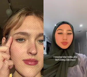 #duet with @banaz.rezaei  you’re not supposed to fill them in with makeup before you do it🧐 #imwhiteasf