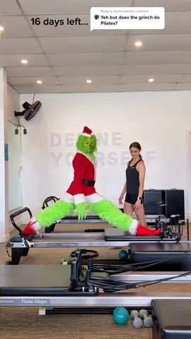 Reply to @elysha.atwell GrinchTok Day 9 of 25 #kxpilates #grinchtiktok #cameorascale #grinch #grinchmas2021 #fyp #wwwcameorascalecom #pilates