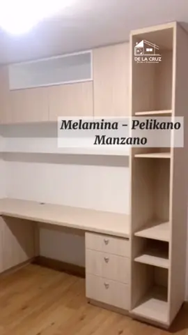 Proyecto Estudio👌#escritorio #escritoriomelamine #diseñodeinteriores #diseñodemuebles #melamina #homeoffice #decor #delacruzproyectos #beforeandafter #antesydespues #perú #lima #parati #paratiperu #viral