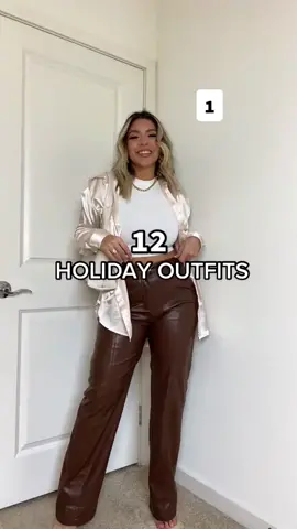12 Holiday Outfits To Try #holidayoutfits #midsizefashion #fashiontok