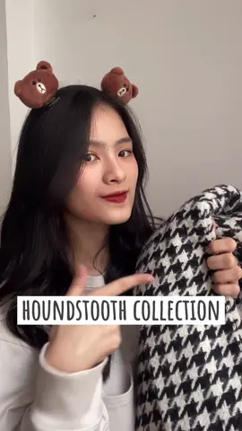 có ai đam mê hoạ tiết #houndstooth giống mình hong 😋 #emsocday #bluesp