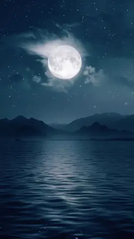#niht #sky #water #moon #livewallpaper #recomendation #foryou #🖤