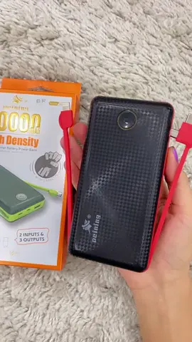 Carregador portátil 20.000mah - 6 a 8 cargas