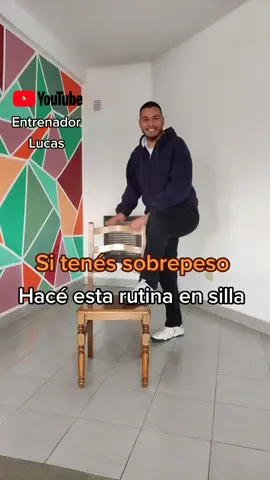 #adelgaza con esta #rutina en #silla 💪 #chair #chairworkout #fit #training #entrenamientopersonal #workout #Fitness #entrenamientoencasa