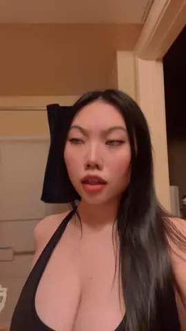 When your a big titty asian 🤣🐝🐝 #fypシ #materialgirl #toxic #abg