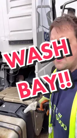 Kicked Off The Wash Bay By Josh!! @joshyboy1995 #truckertim #fyp #hgvdriver #trucking