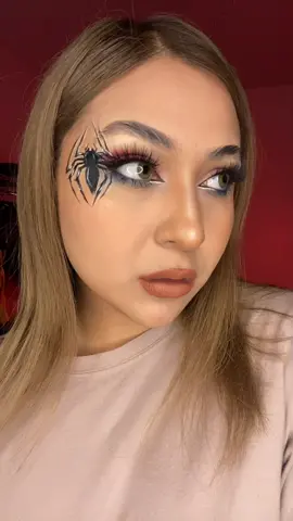 Maquillaje Spider-man 🕷 #makeup #fyp #parati #hombrearaña #spiderman #delineado