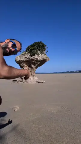 Look before you leap, friend #rock #cool #adventure #流砂 #quicksand #okinawa #japan #沖縄 #fyp #viral #日本