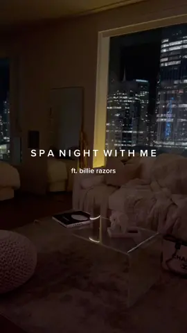 spa night and unwind with me 🤍 products used linked in bio #nightroutine #thatgirl #spanight #unwind #billierazors