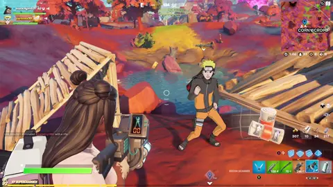 Naruto doing the dougie.