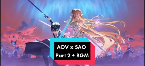 AOV x Sword Art Online (Ver. 2) + Background Music — Live Wallpaper — Arena of Valor #sao #aov #rov #lienquan #xh #xuhuong #lqmb #asuna #kirito