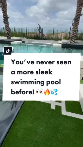 Do you see it? 🔥 #fyp #pooldesign #firepit #infinityedgepool #luxuryhomes #luxurybackyard #landscapedesign #poolgoals