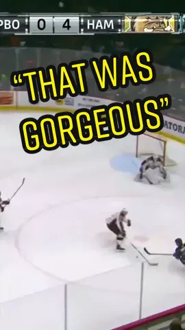 “That was Gorgeous” Bulldogs Ryan Humphrey’s handy work leads to finding Logan Morrison back door for the #OHL Play Of The Night. @hamiltonbulldogsohl #Hamilton #Bulldogs #playofthenight #hockey #hockeyboys #hockeytiktoks #gameday #fyp #foryou #viral