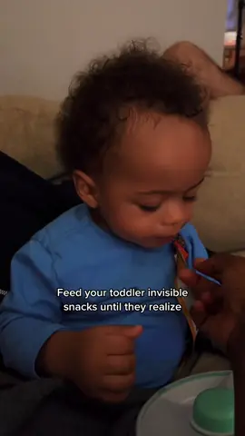 Not him playing along 😂 #fyp #viral #toddler