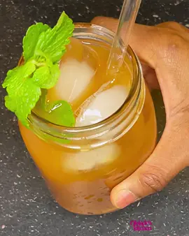 Orange iced tea.Refreshing drink to add to your Christmas menu #icedtea #orangeicedtea #orange #tea #fyp #nigeriantiktok #nigerianfood #nigerianrecipe