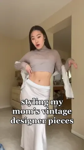 heehee #fyp #style #momsclothes #vintagedesigner #designer #fashion #outfit #OOTD