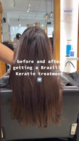 Will I continue 2 get this done? Is this a one time thing? We will see! 😍 #hairtok #braziliankeratin #keratintreatment #hairtransformation #salonlife
