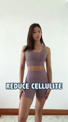 check out these thigh and butt workout to help reduce cellulite and tighten your muscles!🍑 #workout #legworkout #legsday #squat #cellulite #exercise