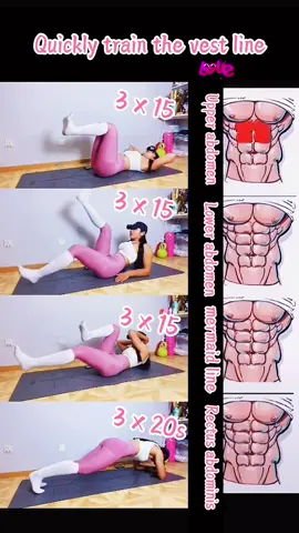 #TikTokFitness #sports #gymlover #GymLife #homefitnes #homeworkout #girls #fatburning #abs #vestline