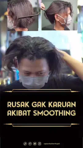 Balas @yaz29_10 korban smoothing entah dimana ini #fyp #captainbarbershop #captainbarbershopid #rambutrusakparah #smoothing #NetflixKetayangan