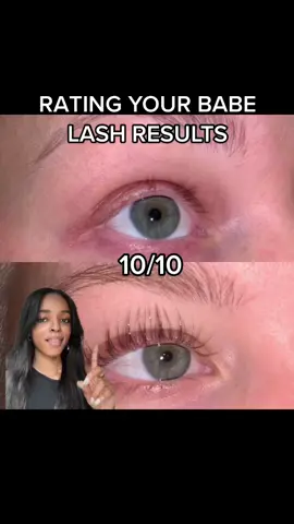 WOW 🤭 #babelash #lashserum #babeoriginal #lashserumresults #beforeandafter #naturallashescheck