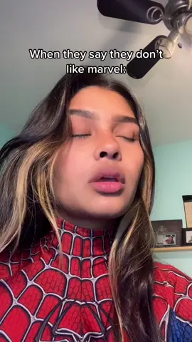The spiderman was too stunned to speak (except for the part where I spoke) #fyp #spiderman #nowayhome #mcu #cosplay #indian #browngirl