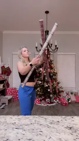 When everyone is sleeping and it’s time to wrap 😏😂 #wrapping #christmas #gifts #drums #wakeup #funny #MomsofTikTok #getit #humor