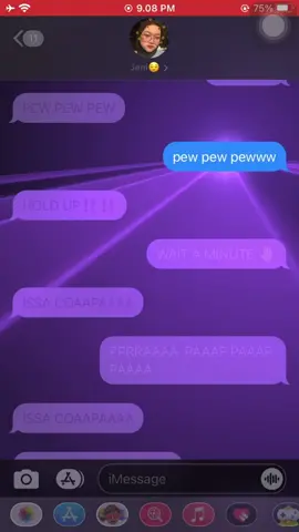 iMessage bikin ketawa sumpah 😭🔫 @ethriftphany  #imessage #chat #pewpewpew #iphone #imessagetricks #fyp