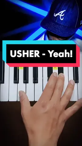 #pianotutorial @usher -  yeah! #usher #fyp #piano #hiphop #tutopiano #pianolesson #2000s #pianotuto #tutorialpiano #yeahchallenge