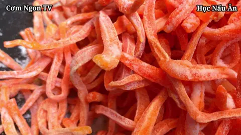 Cách làm MỨT CÀ RỐT không dùng phèn chua, không dùng nước vôi trong    #ancungtiktok #comngontv