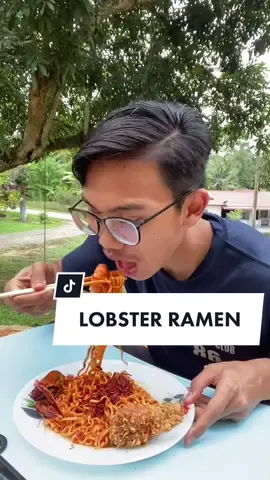 Reply to @helloss33  Padu‼️ Ramen + Lobster + Sambal bawang bilis dari @sambaleena.myhq 🔥