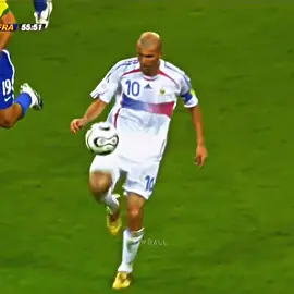 Zidane vs Brazil at World Cup 2006🏆 Cool jerseys here: link in bio