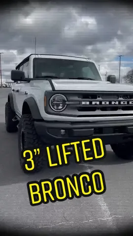 Apex Edition on 35s #akinsford #realdealneal #fordbronco #fyp #fypシ #bronco #tiswheels #4x4 #offroad #nitto #lifted #liftkit