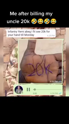 #me after billing my uncle#20k 🤣😂😂😂#kimvera10#@_9iceboy #@ijeomajoy46