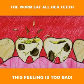 You shoudn't eat many candies like her! #woanetwork #woavideo #woafunny #papermmotion #animation #doctor